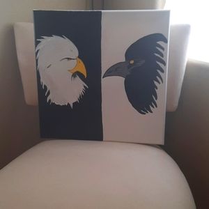 18x18 Acrylic Painting